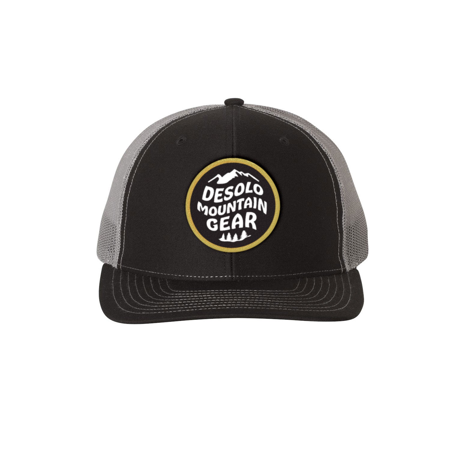 Psych Crest Hat (Trucker Style) - Black / Charcoal