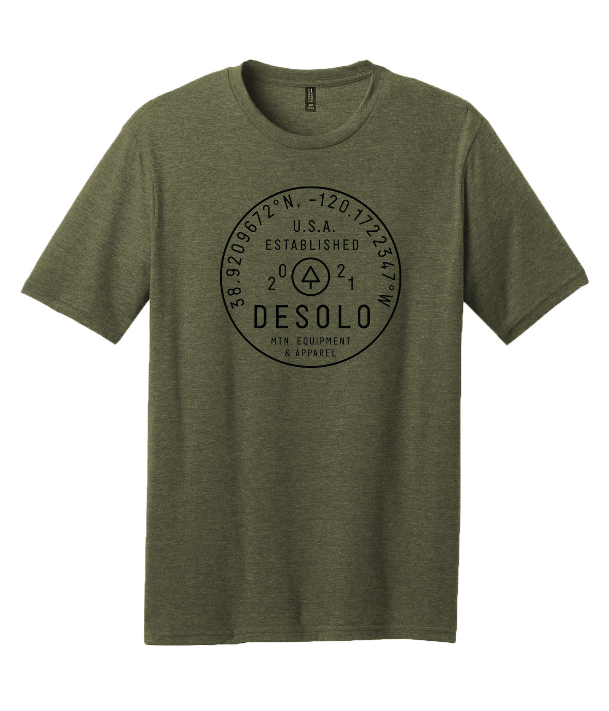 Desolation Wilderness Trail Marker Short Sleeve T-Shirt